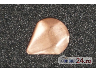 Чешуйки CR153 Ракушка глухая, 8,5 х 7 мм., медь, 100 шт.